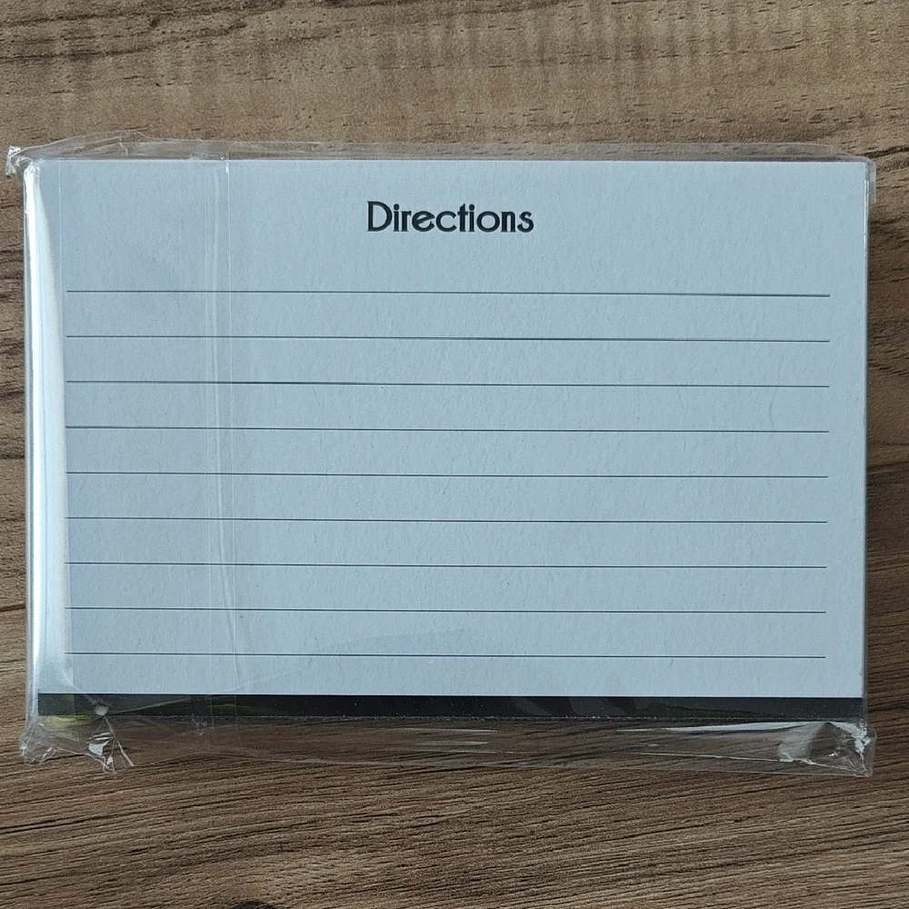 NIP 100ct Recipe Cards